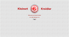Desktop Screenshot of kleinert-kreidler.de
