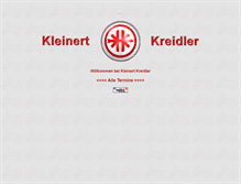 Tablet Screenshot of kleinert-kreidler.de